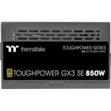 Thermaltake Toughpower GX3 SE 850W, Fuente de alimentación de PC negro