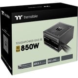 Thermaltake Toughpower GX3 SE 850W, Fuente de alimentación de PC negro
