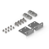 Ubiquiti Kit de orejas para rack UACC-Rack-Ear-1U, Soporte plateado