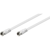 goobay RG59, 5m cable coaxial Blanco blanco, 5m, 5 m, RG59, RG59, Blanco