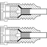 goobay RG59, 5m cable coaxial Blanco blanco, 5m, 5 m, RG59, RG59, Blanco