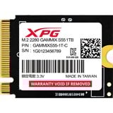 ADATA SGAMMIXS55-1T-C, Unidad de estado sólido negro