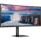 AOC V5 CU34V5C/BK LED display 86,4 cm (34") 3440 x 1440 Pixeles Wide Quad HD Negro, Monitor LED negro, 86,4 cm (34"), 3440 x 1440 Pixeles, Wide Quad HD, LED, 1 ms, Negro