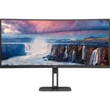 AOC V5 CU34V5C/BK pantalla para PC 86,4 cm (34") 3440 x 1440 Pixeles Wide Quad HD LED Negro, Monitor LED negro, 86,4 cm (34"), 3440 x 1440 Pixeles, Wide Quad HD, LED, 4 ms, Negro