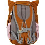 Affenzahn AFZ-FAL-002-037, Mochila marrón/Rosa neón