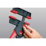 BESSEY Sargento de una mano DuoKlamp DUO30-8, Gato negro/Rojo