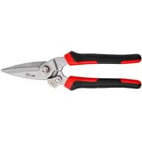 BESSEY Tijeras combinadas D52-2, con mango 2K negro/Rojo