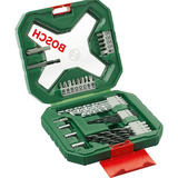 Bosch Atornillador percutor a batería EasyImpact 18V-40+ juego de accesorios, Taladro/destornillador verde/Negro