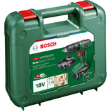 Bosch Atornillador percutor a batería EasyImpact 18V-40+ juego de accesorios, Taladro/destornillador verde/Negro