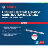 Bosch Expert T 341 HM Hoja de sierra de vaivén Carburo 3 pieza(s) Hoja de sierra de vaivén, Hormigón aireado, Tablero de fibra, Carburo, Acero inoxidable, 4,3 mm, 8 cm
