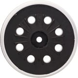 Bosch Plato de lijado de dureza media, Ø 125mm, Plato lijador negro