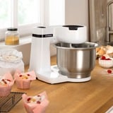 Bosch Serie 2 MUMS2EW00 robot de cocina 700 W 3,8 L Blanco blanco, 3,8 L, Blanco, Botones, 2,4 kg, 1,7 kg, 1,1 m