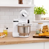 Bosch Serie 2 MUM robot de cocina 700 W 3,8 L Blanco blanco, 3,8 L, Blanco, Botones, 2,4 kg, 1,7 kg, 1,1 m