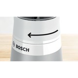 Bosch VitaPower MMB2111T licuadora 0,6 L Batidora de vaso 450 W Plata, Batidora depie plateado/blanco, Batidora de vaso, 0,6 L, 0,8 m, 450 W, Plata