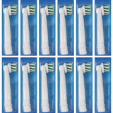 Braun CrossAction 12 pieza(s) Blanco, Cabezal de cepillo blanco, 12 pieza(s), Blanco, 3 mes(es), Oral-B, Caja