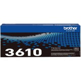 Brother TN-3610 cartucho de tóner 1 pieza(s) Original Negro 18000 páginas, Negro, 1 pieza(s)
