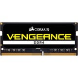 Corsair Vengeance 8GB DDR4-2400 módulo de memoria 2 x 4 GB 2400 MHz, Memoria RAM negro, 8 GB, 2 x 4 GB, DDR4, 2400 MHz, 260-pin SO-DIMM