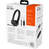 Creative HS-720 V2, Auriculares con micrófono negro