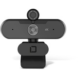 DICOTA Webcam PRO Plus 4K negro