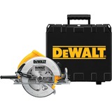 DeWALT DWE575K 1600 W, Sierra circular amarillo, 6,7 cm, 5200 RPM, 4,9 cm, 1600 W, 1000 W, 3 cm