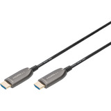 Digitus AK-330126-300-S, Cable negro