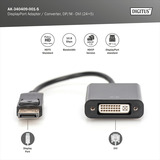 Digitus Adaptador / Convertidor DisplayPort - DVI negro