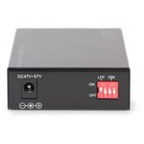 Digitus Convertidor de medios Gigabit PoE, RJ45 / SFP, PSE negro