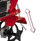 EINHELL GC-MT 2236 Minicultivador de gasolina Gasolina 28,8 kg, Cortar rojo/Negro, Minicultivador de gasolina, 3200 RPM, 36 cm, 22 cm, 26 cm, Negro