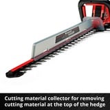 EINHELL GE-CH 18/60 Cuchilla doble 2400 W 2,9 kg, Cortasetos rojo/Negro, Batería, 2400 W, 18 V, 2,9 kg, 200 mm, 1080 mm
