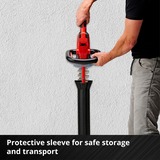EINHELL GE-CH 18/60 Cuchilla doble 2400 W 2,9 kg, Cortasetos rojo/Negro, Batería, 2400 W, 18 V, 2,9 kg, 200 mm, 1080 mm