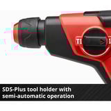 EINHELL Martillo perforador a batería Power X-Change TE-HD 18/12 Li - Solo, 18Volt rojo/Negro