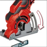 EINHELL TC-CS 89, Sierra circular rojo/Negro