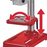EINHELL Taladro de columna TC-BD 450 rojo/Negro