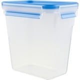 Emsa CLIP & CLOSE Rectangular Caja Translúcido 1 pieza(s) transparente/Azul, Caja, Rectangular, Translúcido, 1 pieza(s)