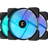 Fractal Design Aspect 14 RGB Carcasa del ordenador Ventilador 14 cm Negro 3 pieza(s) negro/blanco, Ventilador, 14 cm, 1000 RPM, 19,5 dB, 41 cfm, 69,7 m³/h