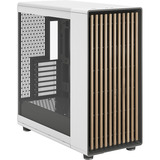 Fractal Design North XL RC Chalk White TG Clear, Cajas de torre blanco/Madera