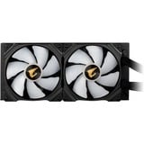 GIGABYTE AORUS WATERFORCE X 280 Procesador Sistema de refrigeración líquida todo en uno Negro 1 pieza(s), Refrigeración por agua negro, Sistema de refrigeración líquida todo en uno, 89,18 cfm, Negro