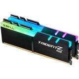 G.Skill DIMM 16 GB DDR4-3200 Kit, Memoria RAM negro, F4-3200C16D-16GTZR, Trident Z RGB