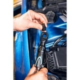 Hazet Mini destornillador de carraca multifunción 9023M-1, 1/4" y 3/8", Tornillo de percusión negro