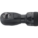 Hazet Mini destornillador de carraca multifunción 9023M-1, 1/4" y 3/8", Tornillo de percusión negro