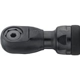 Hazet Mini destornillador de carraca multifunción 9023M-1, 1/4" y 3/8", Tornillo de percusión negro