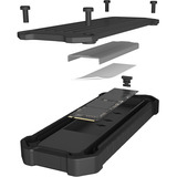 ICY BOX 61174, Caja de unidades negro