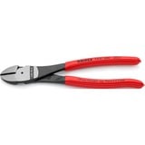 KNIPEX 74 01 200 alicate Alicates de corte diagonal rojo, Alicates de corte diagonal, Acero cromo vanadio, De plástico, Rojo, 20 cm, 263 g