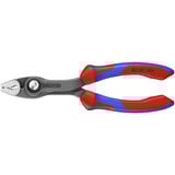 KNIPEX Pinza de agarre frontal TwinGrip 82 02 150 rojo/Azul