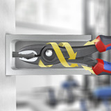 KNIPEX Pinza de agarre frontal TwinGrip 82 02 150 rojo/Azul
