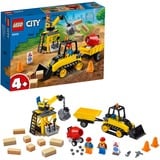 LEGO City 60252 Great Vehicles Buldócer de Construcción, Juguete +4 años, Juegos de construcción Juguete +4 años, Juego de construcción, Niño/niña, 4 año(s), 126 pieza(s), 350 g