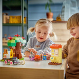 LEGO DUPLO Bluey Hermanas de pizza con Muffin y Bluey, Juegos de construcción 