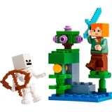LEGO Minecraft Duelo en la Cueva Frondosa, Juegos de construcción Juego de construcción, 6 año(s), Plástico, 40 pieza(s), 35 g