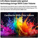 LG 43QNED7EB3C, QNED TV negro