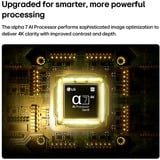 LG 43QNED7EB3C, QNED TV negro